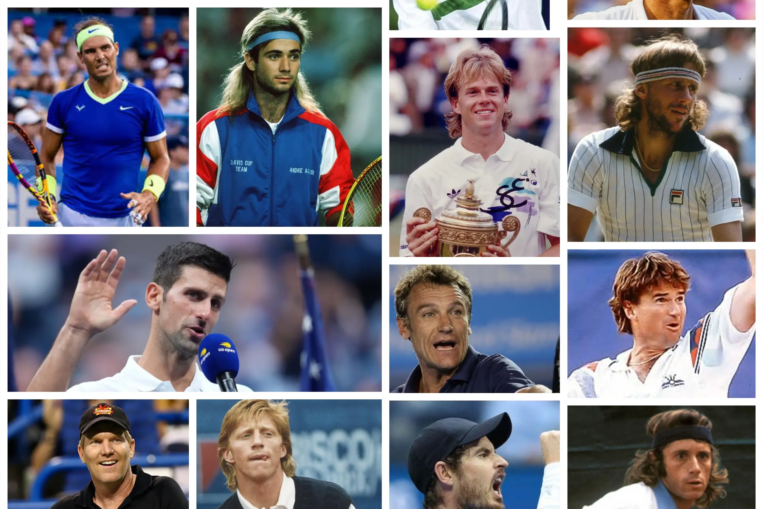 tennis players in the world of All Time cover image