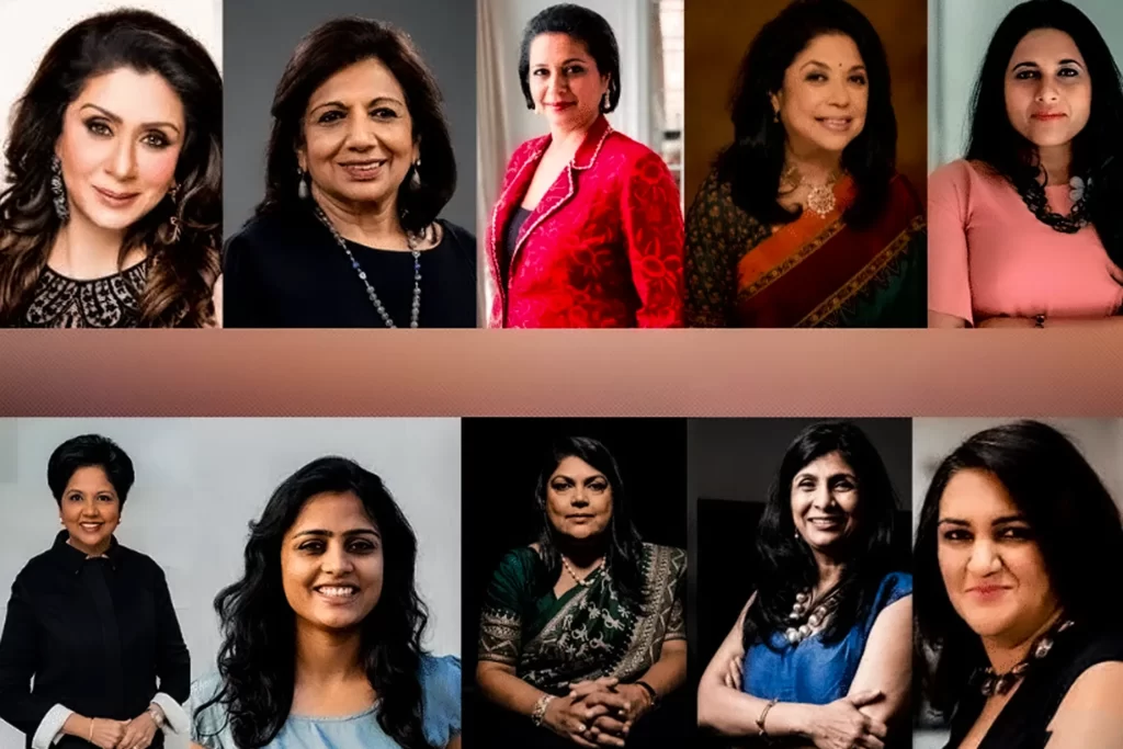 Top 10 female entrepreneurs in India